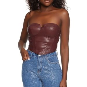 🥰NEW Burgundy Corset